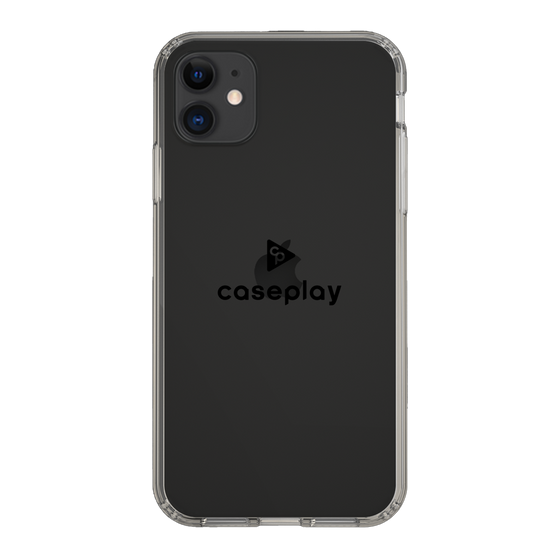 Slim Protection Case［ オリジナル - caseplayロゴ - ブラック/D ］