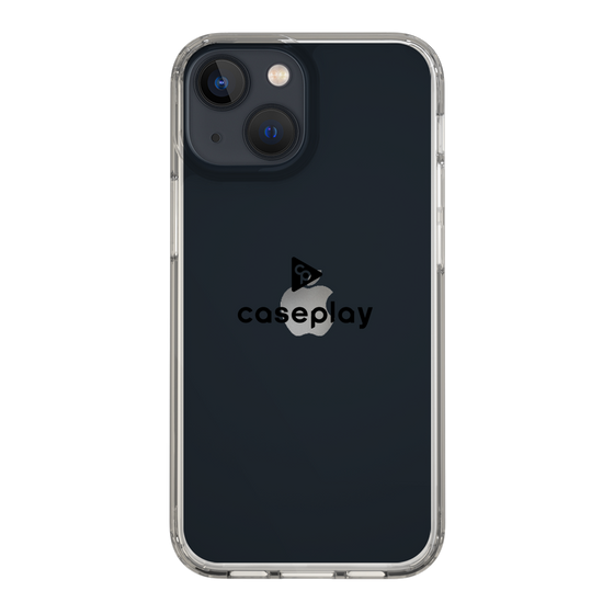 Slim Protection Case［ オリジナル - caseplayロゴ - ブラック/D ］