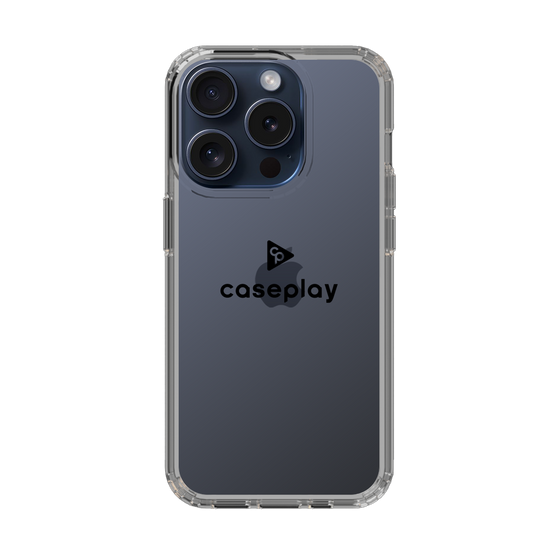 Slim Protection Case［ オリジナル - caseplayロゴ - ブラック/D ］