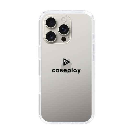 Slim Protection Case［ オリジナル - caseplayロゴ - ブラック/D ］