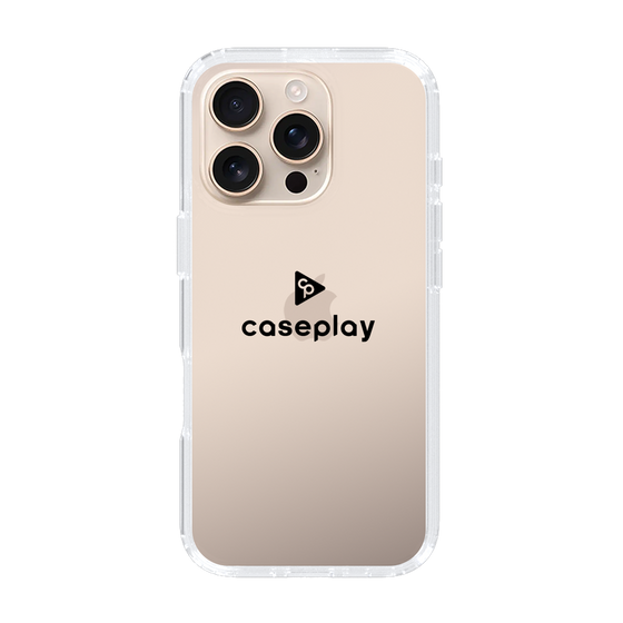 Slim Protection Case［ オリジナル - caseplayロゴ - ブラック/D ］