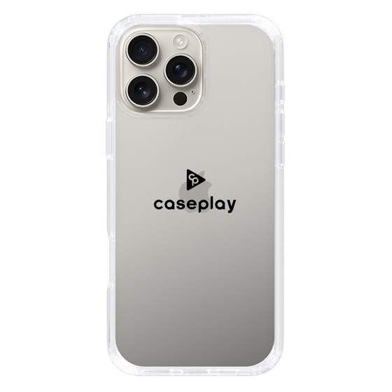 Slim Protection Case［ オリジナル - caseplayロゴ - ブラック/D ］