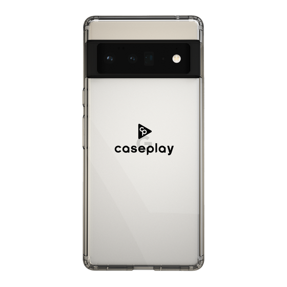 Slim Protection Case［ オリジナル - caseplayロゴ - ブラック/D ］