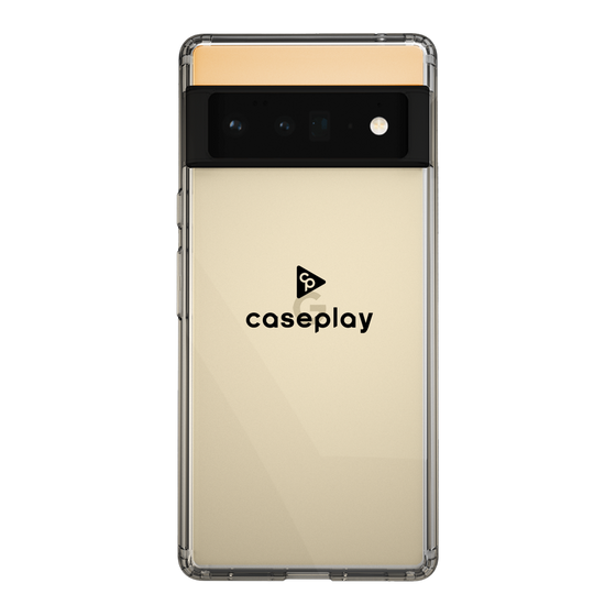 Slim Protection Case［ オリジナル - caseplayロゴ - ブラック/D ］