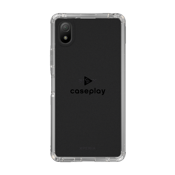 Slim Protection Case［ オリジナル - caseplayロゴ - ブラック/D ］