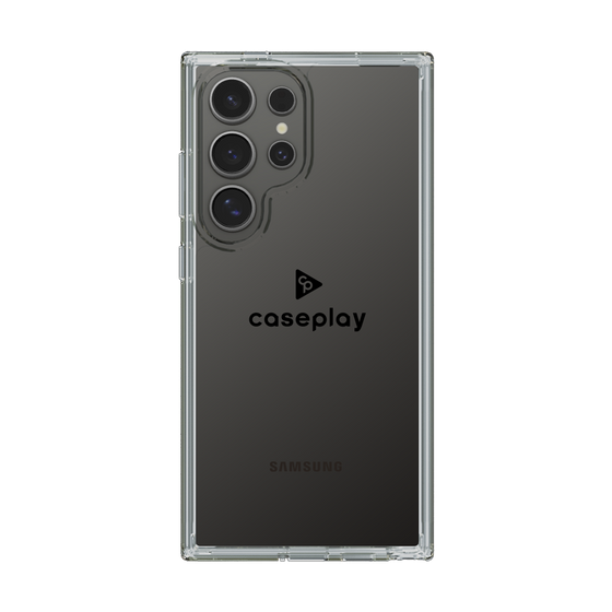 Slim Protection Case［ オリジナル - caseplayロゴ - ブラック/D ］
