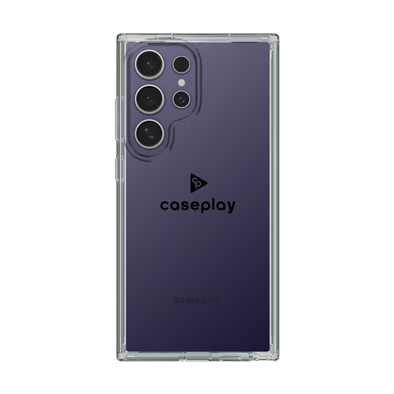 Slim Protection Case［ オリジナル - caseplayロゴ - ブラック/D ］