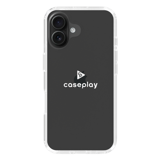 Slim Protection Case［ オリジナル - caseplayロゴ - ホワイト/D ］