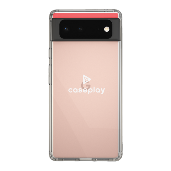 Slim Protection Case［ オリジナル - caseplayロゴ - ホワイト/D ］