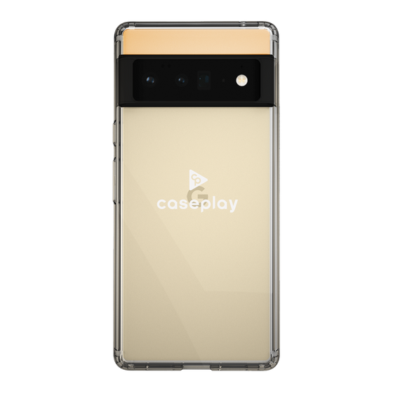 Slim Protection Case［ オリジナル - caseplayロゴ - ホワイト/D ］
