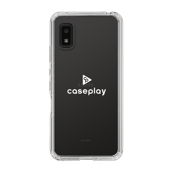 Slim Protection Case［ オリジナル - caseplayロゴ - ホワイト/D ］
