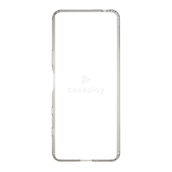 Slim Protection Case［ オリジナル - caseplayロゴ - ホワイト/D ］