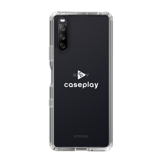 Slim Protection Case［ オリジナル - caseplayロゴ - ホワイト/D ］