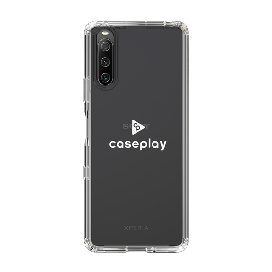 Slim Protection Case［ オリジナル - caseplayロゴ - ホワイト/D ］