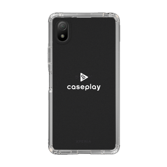 Slim Protection Case［ オリジナル - caseplayロゴ - ホワイト/D ］