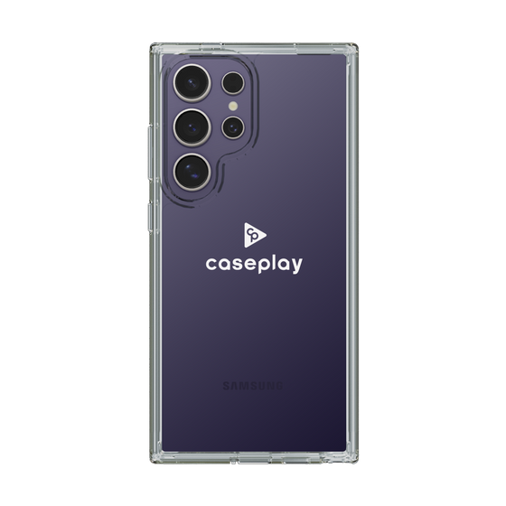 Slim Protection Case［ オリジナル - caseplayロゴ - ホワイト/D ］