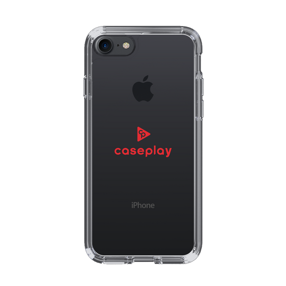 Slim Protection Case［ オリジナル - caseplayロゴ - レッド/D ］