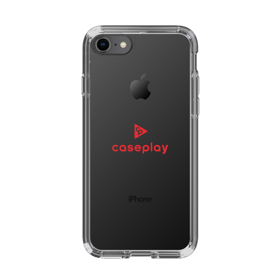 Slim Protection Case［ オリジナル - caseplayロゴ - レッド/D ］