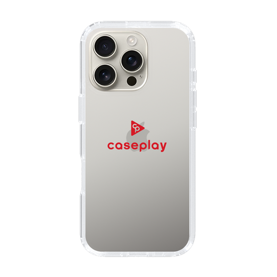 Slim Protection Case［ オリジナル - caseplayロゴ - レッド/D ］