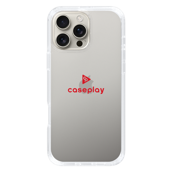 Slim Protection Case［ オリジナル - caseplayロゴ - レッド/D ］