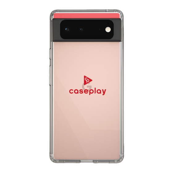 Slim Protection Case［ オリジナル - caseplayロゴ - レッド/D ］