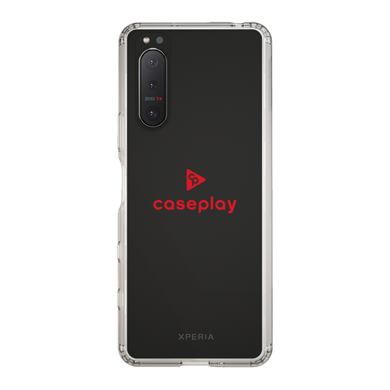 Slim Protection Case［ オリジナル - caseplayロゴ - レッド/D ］
