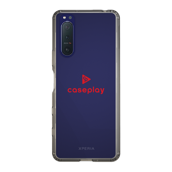 Slim Protection Case［ オリジナル - caseplayロゴ - レッド/D ］