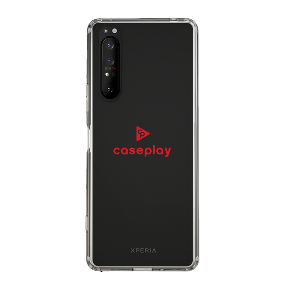 Slim Protection Case［ オリジナル - caseplayロゴ - レッド/D ］