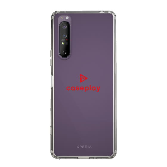 Slim Protection Case［ オリジナル - caseplayロゴ - レッド/D ］