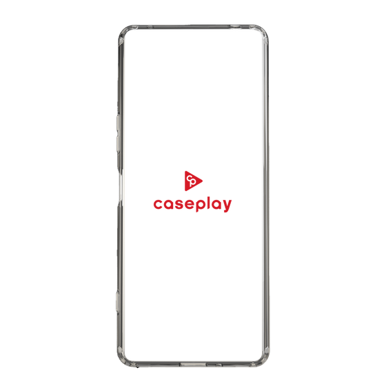 Slim Protection Case［ オリジナル - caseplayロゴ - レッド/D ］