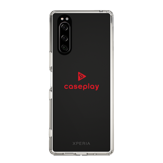 Slim Protection Case［ オリジナル - caseplayロゴ - レッド/D ］