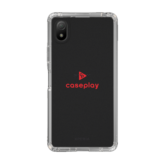 Slim Protection Case［ オリジナル - caseplayロゴ - レッド/D ］