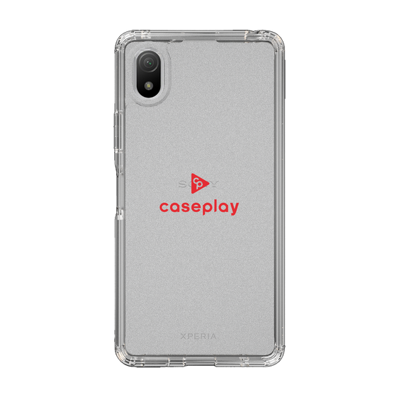 Slim Protection Case［ オリジナル - caseplayロゴ - レッド/D ］