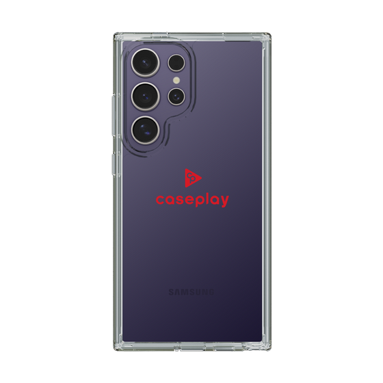 Slim Protection Case［ オリジナル - caseplayロゴ - レッド/D ］