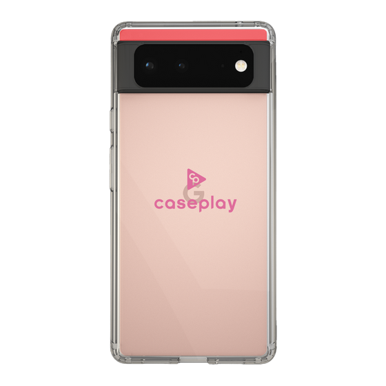 Slim Protection Case［ オリジナル - caseplayロゴ - ピンク/D ］
