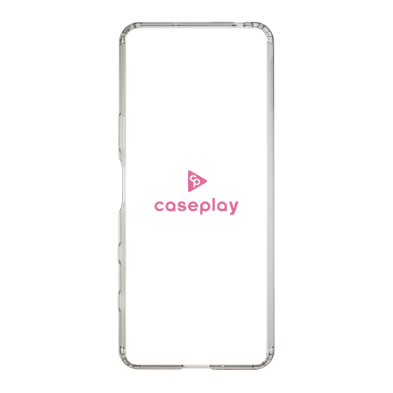 Slim Protection Case［ オリジナル - caseplayロゴ - ピンク/D ］