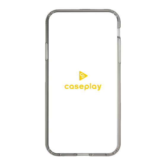 Slim Protection Case［ オリジナル - caseplayロゴ - イエロー/D ］
