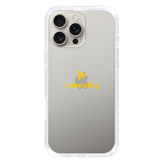 Slim Protection Case［ オリジナル - caseplayロゴ - イエロー/D ］