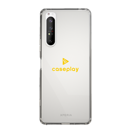 Slim Protection Case［ オリジナル - caseplayロゴ - イエロー/D ］