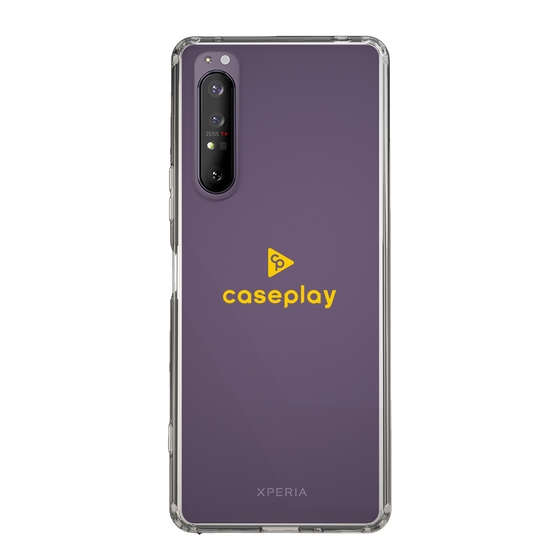 Slim Protection Case［ オリジナル - caseplayロゴ - イエロー/D ］