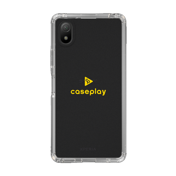 Slim Protection Case［ オリジナル - caseplayロゴ - イエロー/D ］
