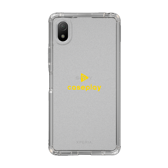 Slim Protection Case［ オリジナル - caseplayロゴ - イエロー/D ］