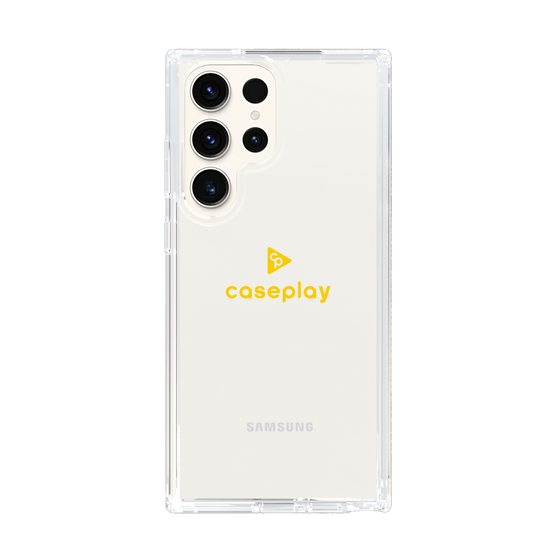 Slim Protection Case［ オリジナル - caseplayロゴ - イエロー/D ］
