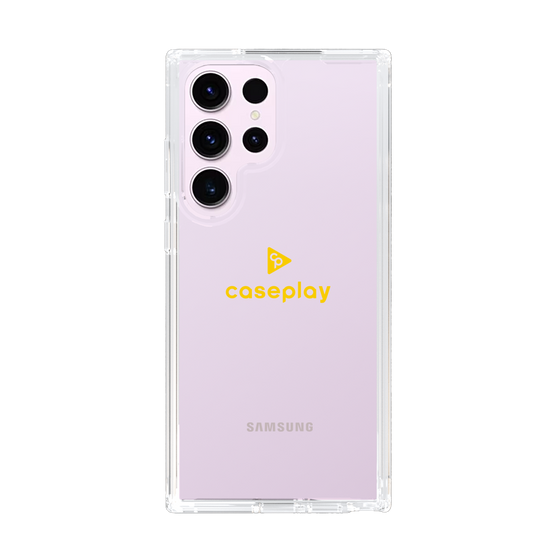 Slim Protection Case［ オリジナル - caseplayロゴ - イエロー/D ］