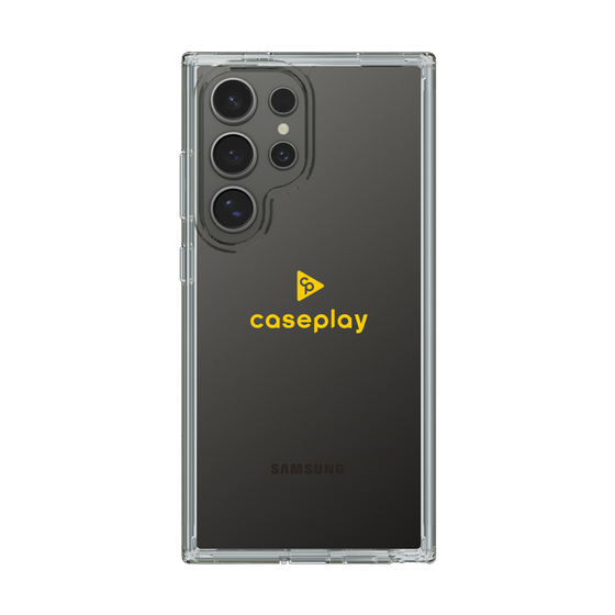 Slim Protection Case［ オリジナル - caseplayロゴ - イエロー/D ］