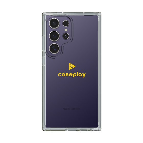 Slim Protection Case［ オリジナル - caseplayロゴ - イエロー/D ］