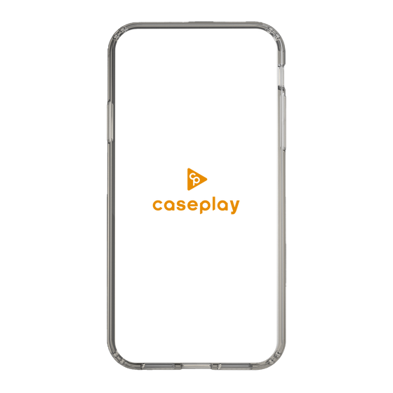 Slim Protection Case［ オリジナル - caseplayロゴ - Orange/D ］