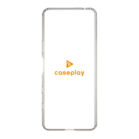 Slim Protection Case［ オリジナル - caseplayロゴ - Orange/D ］