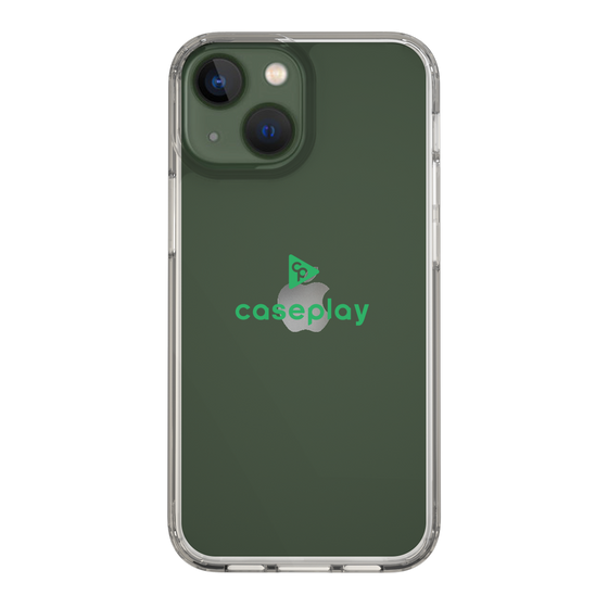Slim Protection Case［ オリジナル - caseplayロゴ - Green/D ］
