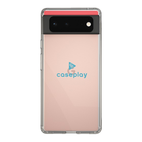 Slim Protection Case［ オリジナル - caseplayロゴ - ライトブルー/D ］